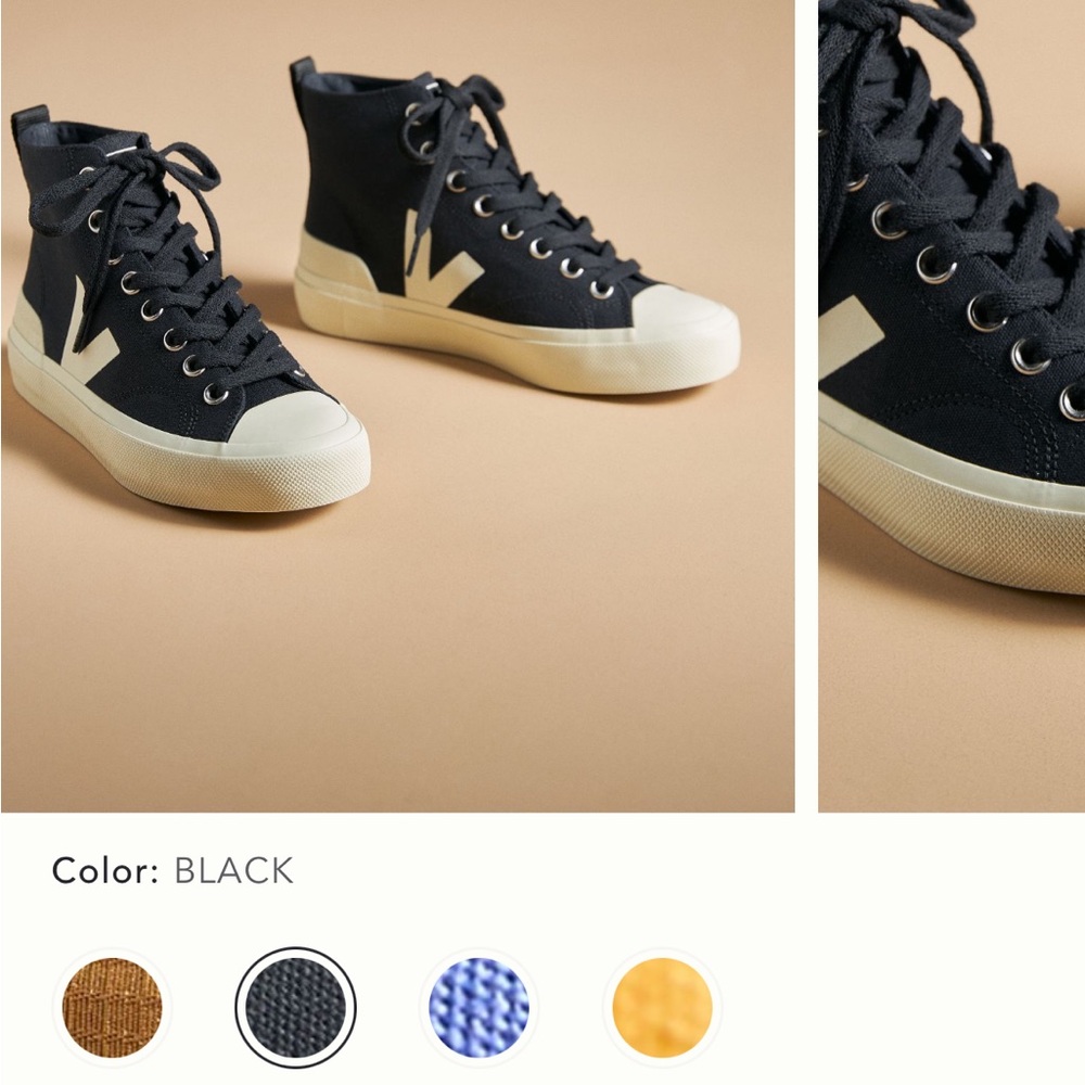 Black Veja Wata sneakers size 10